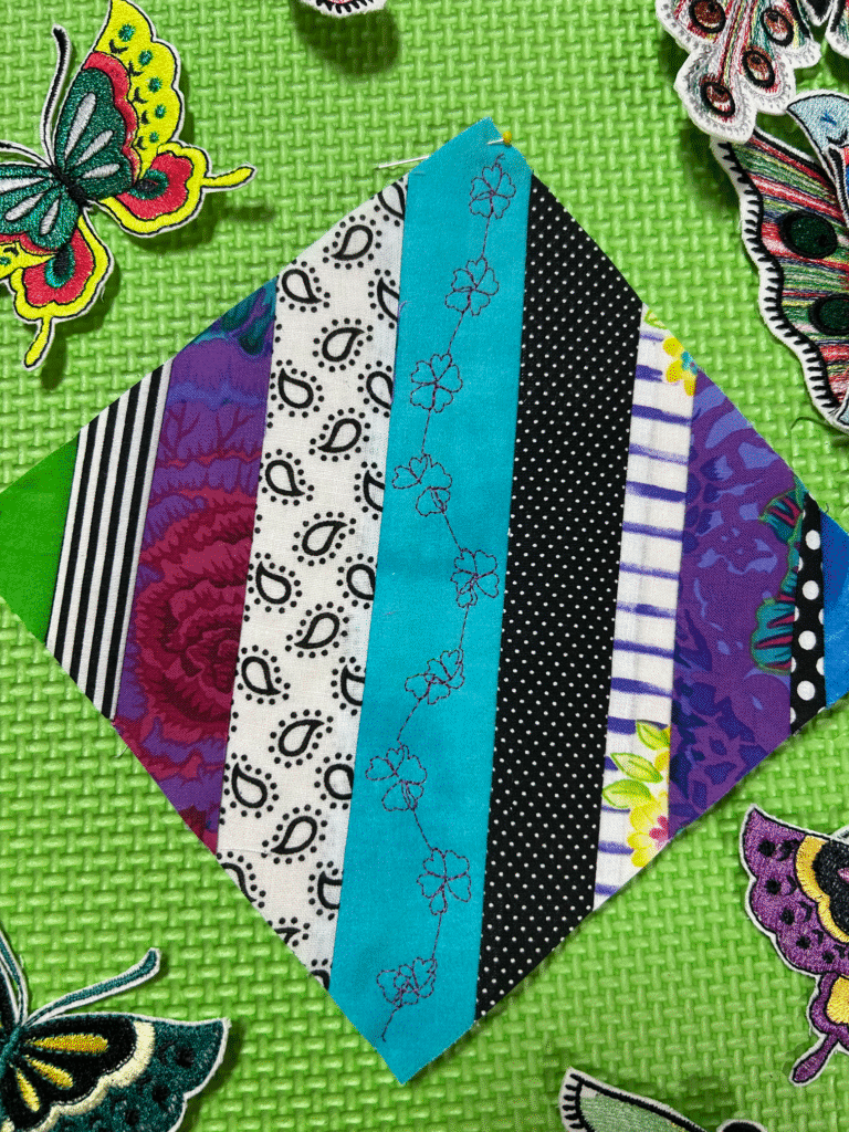 block embroidery